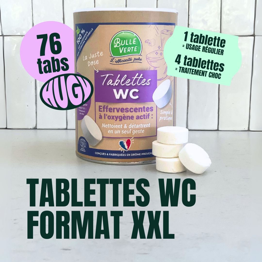 Tablettes WC nettoyantes & détartrantes