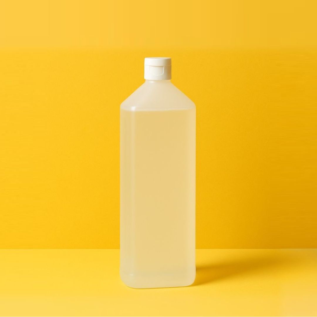 Bouteille à clapet pour produit détergent rechargeable - 1L