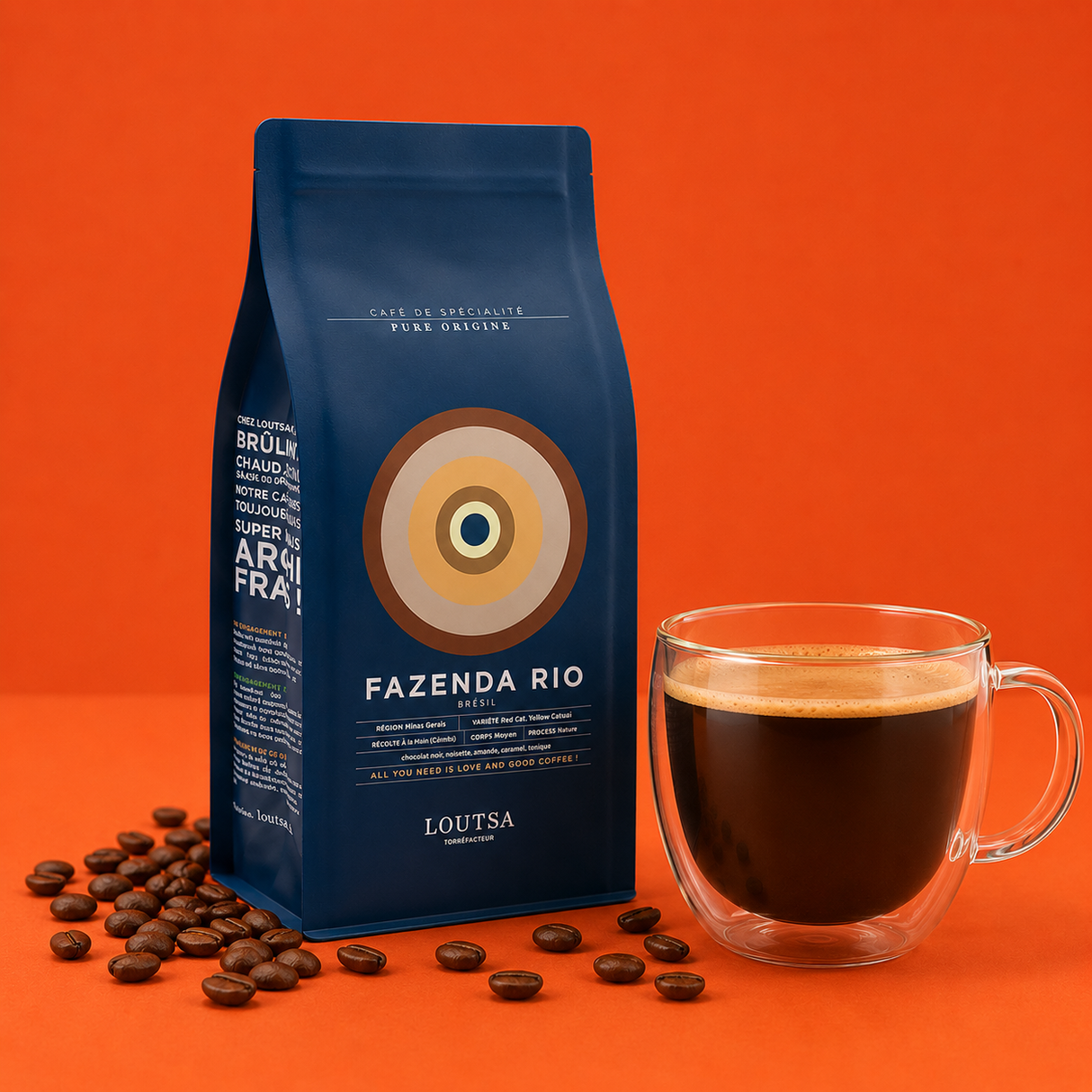 Café Fazenda Rio - grains