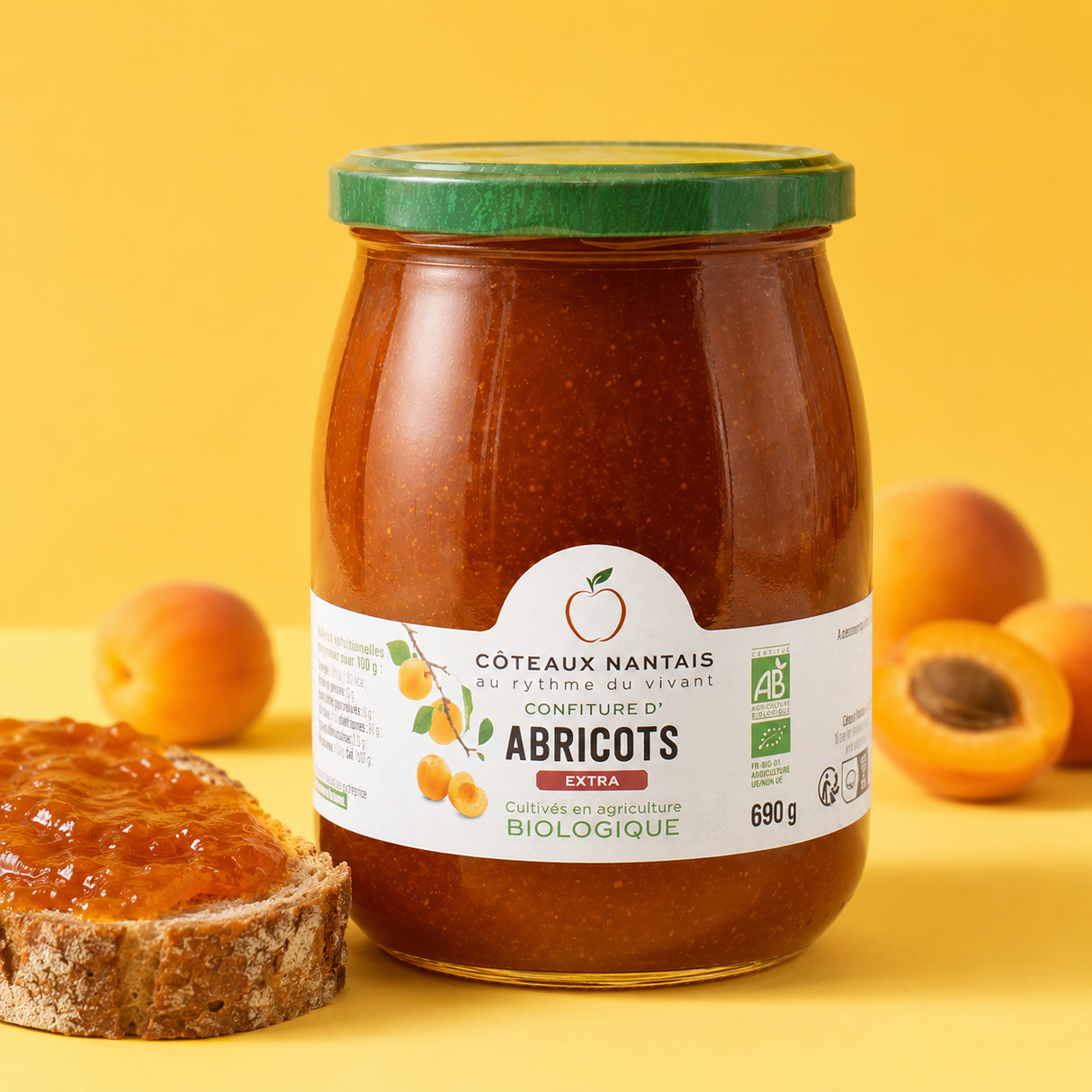 Purée de pommes-abricots demeter - Bio