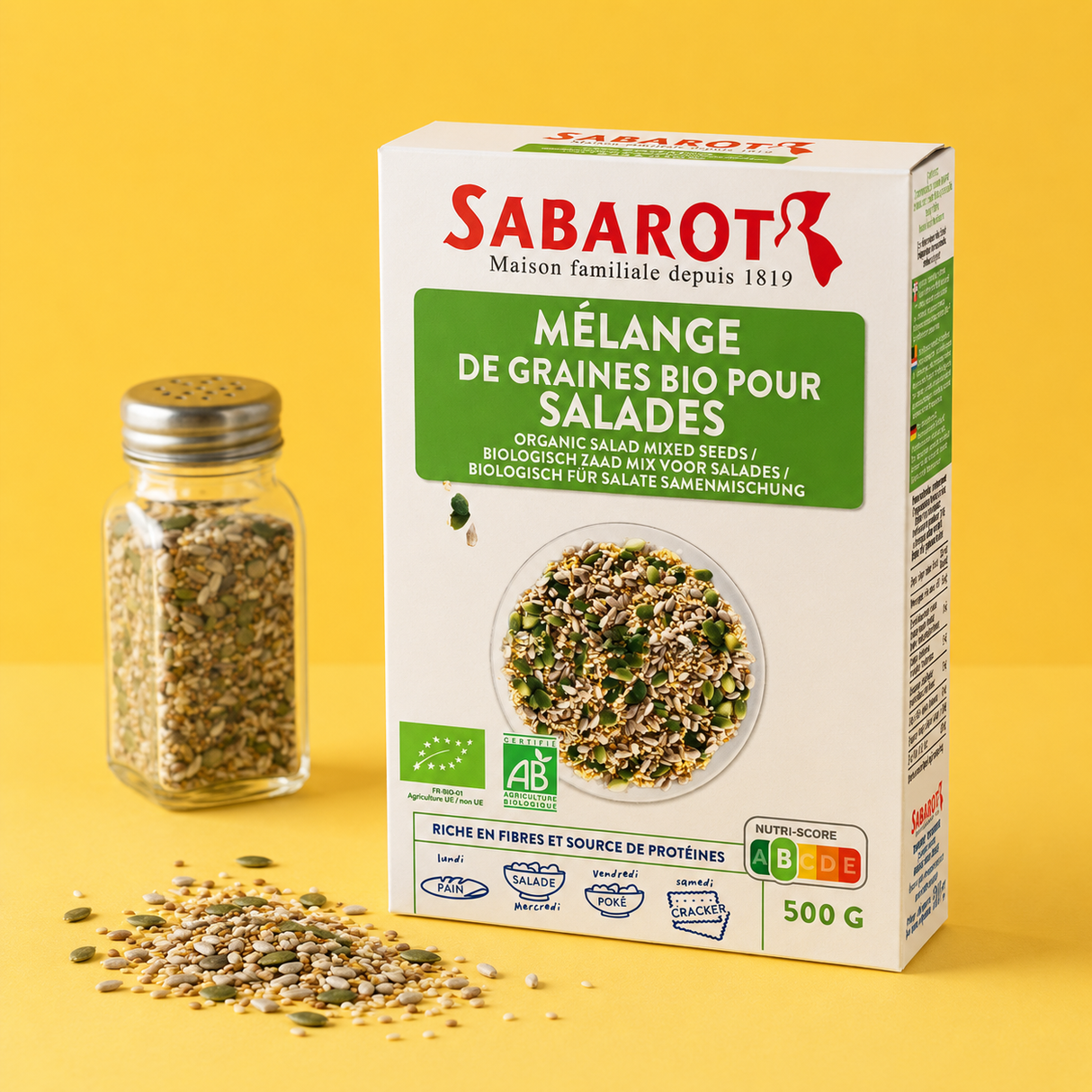 Mélange de graines pour salade - Bio