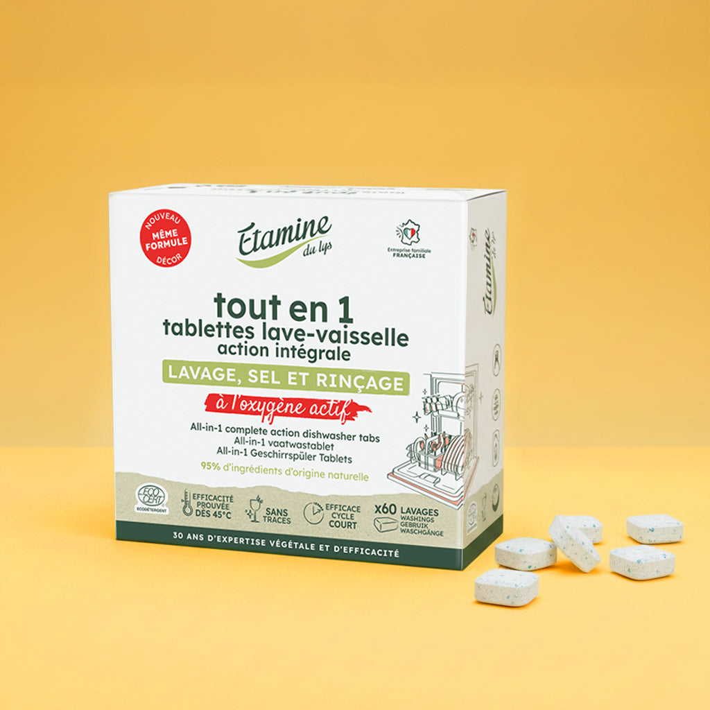 Tablettes lave-vaisselle - 3en1