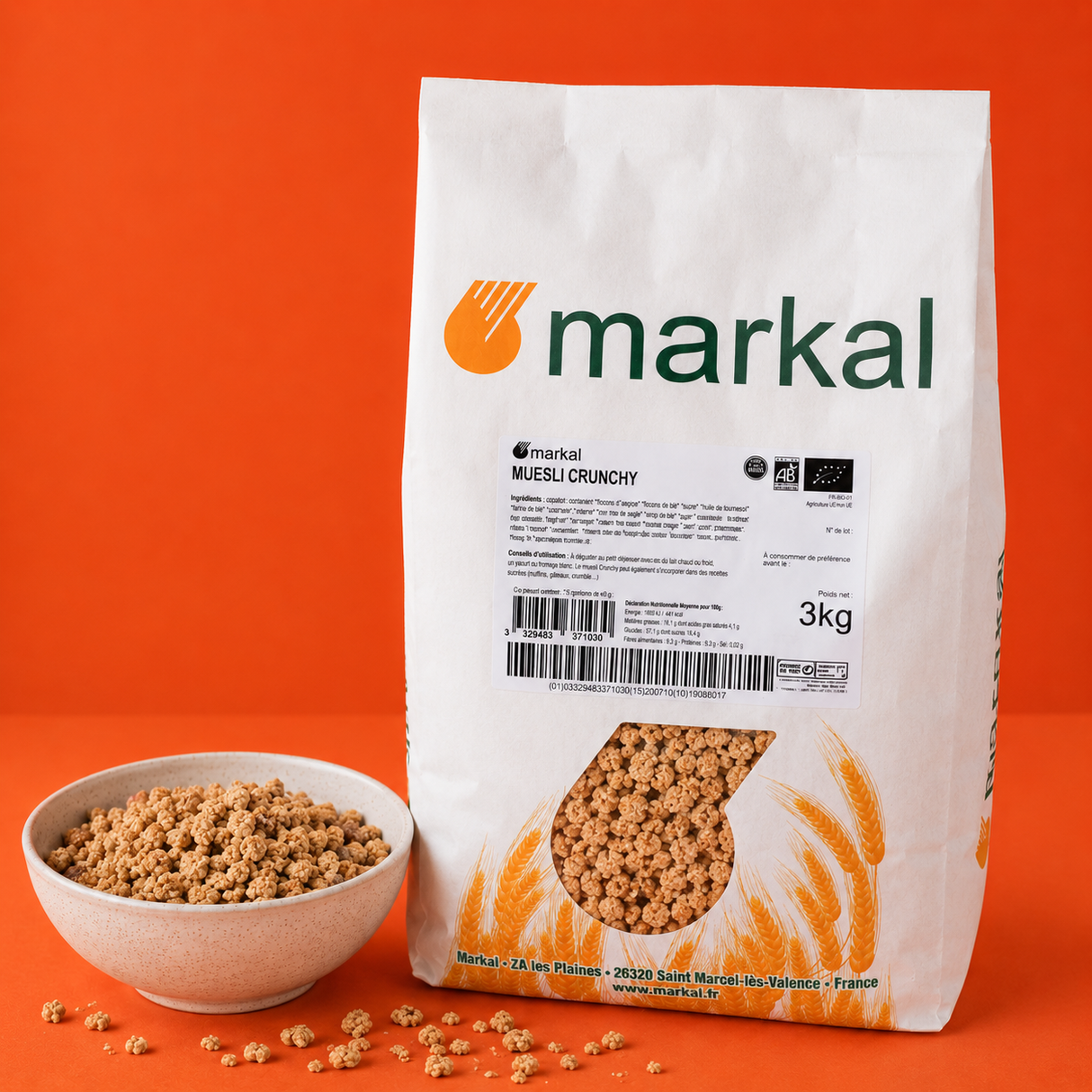 Muesli crunchy - Bio