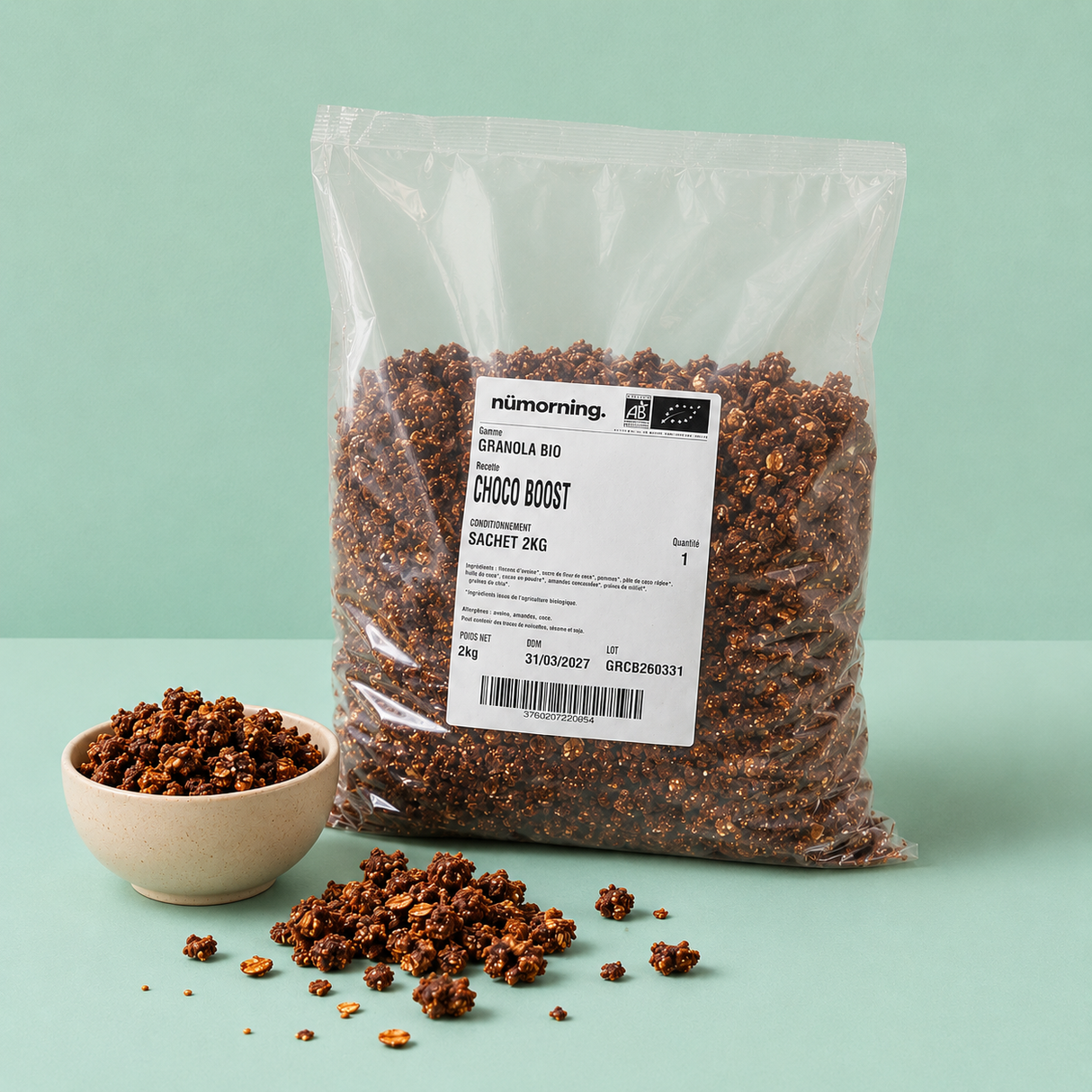 Granola - Choco boost - Bio