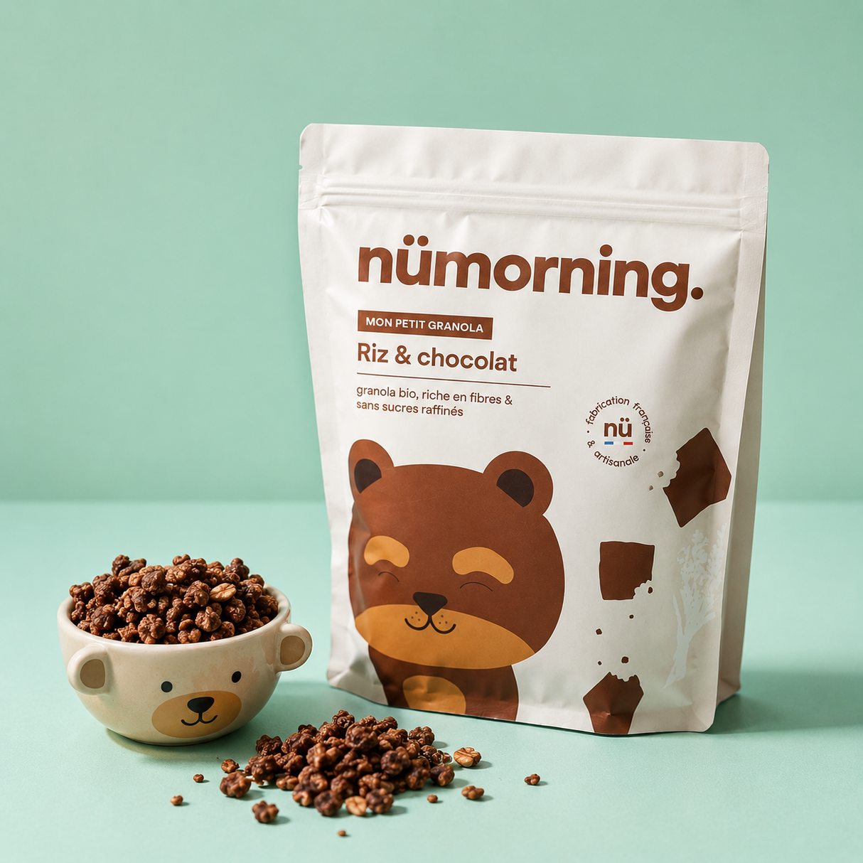 Mon petit granola - Riz & chocolat - Bio