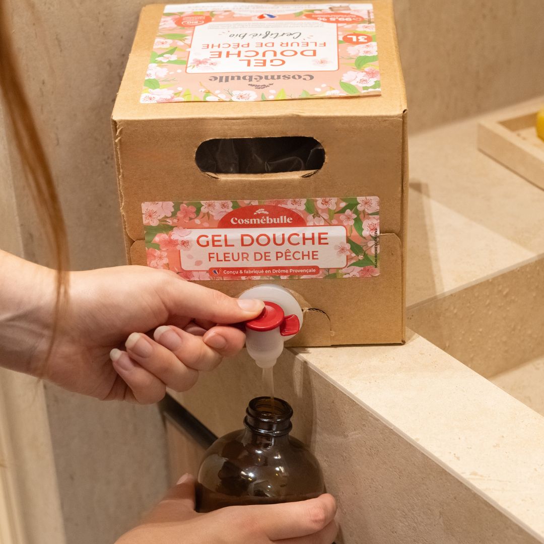 Gel douche bio - Fleur de pêche