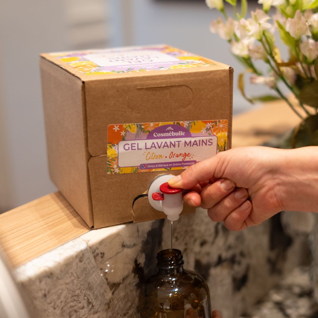Gel lavant mains - Citron orange