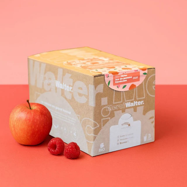 Jus pomme framboise - Bio