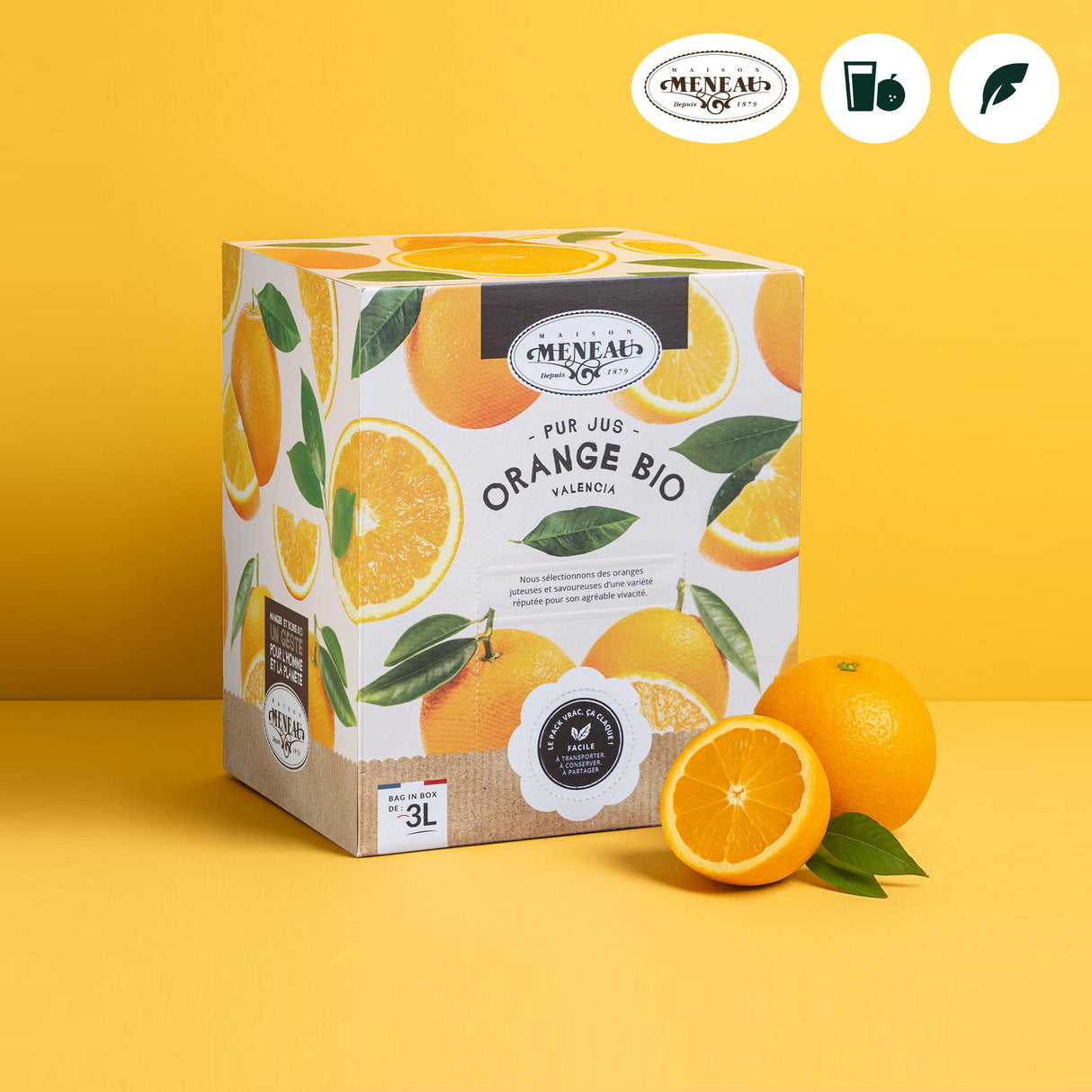 Pur jus bio orange artisanal