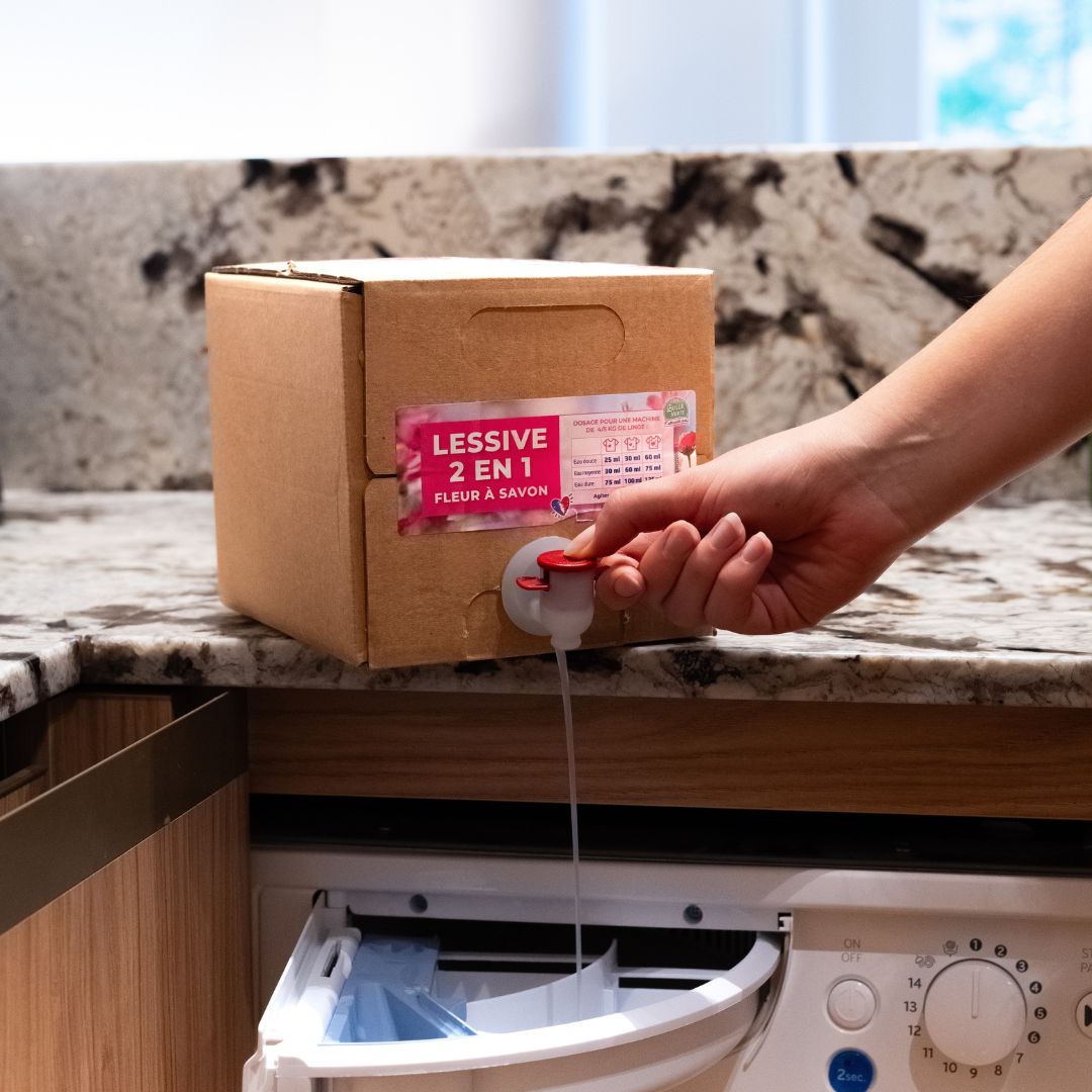 Lessive liquide 2en1 - Fleur à Savon