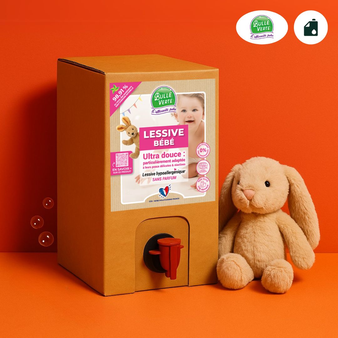 Lessive bébé hypoallergénique
