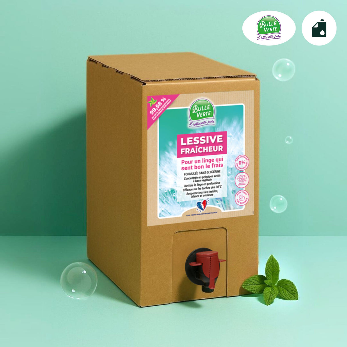 Lessive liquide fraîcheur