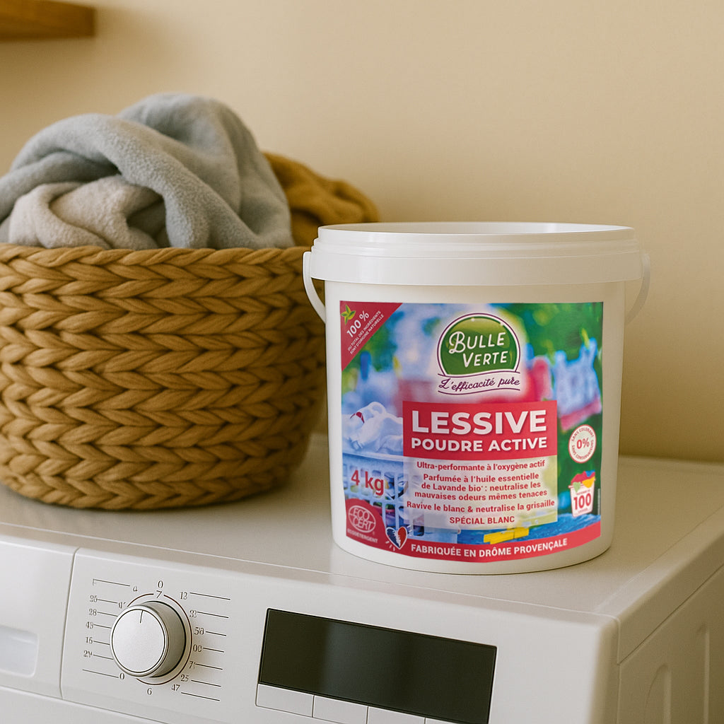 Lessive en poudre éclat du blanc - Lavande