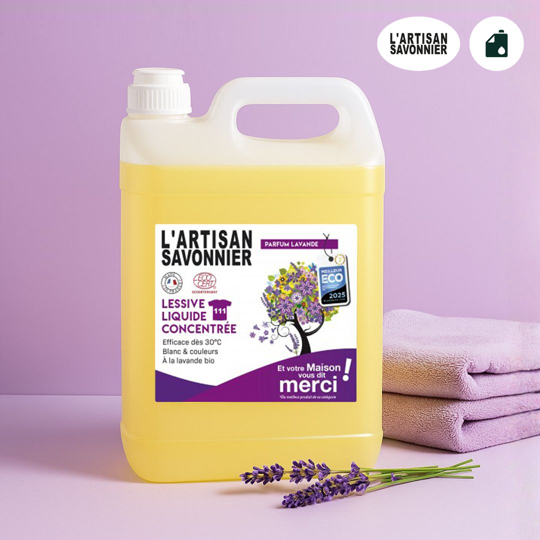 Lessive liquide concentrée - Lavande