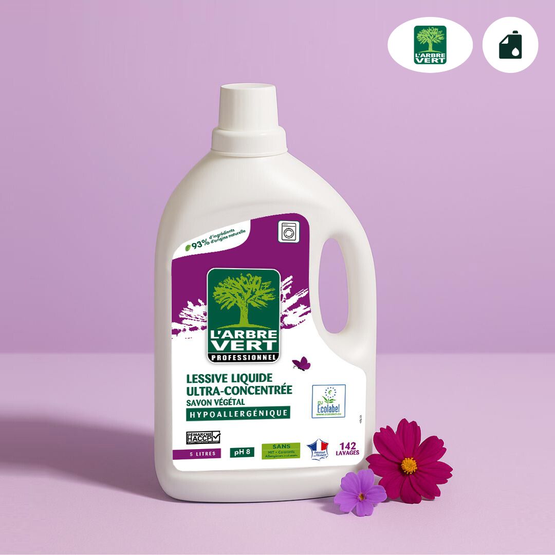 Lessive liquide ultra concentrée - Fleur douce