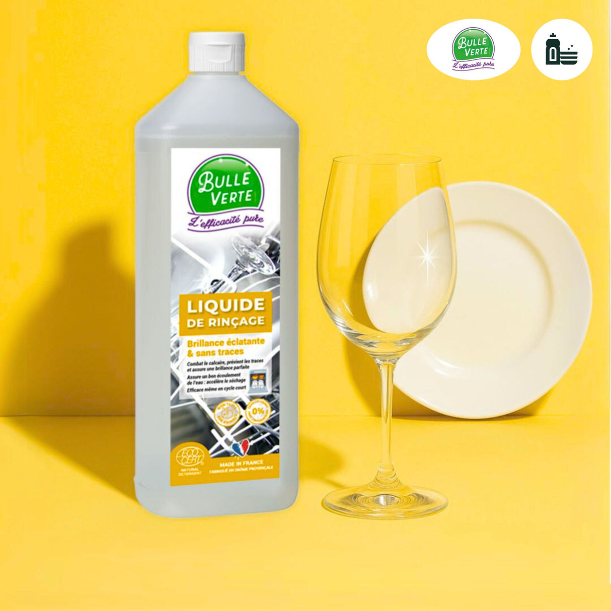 Liquide de rinçage naturel lave-vaisselle