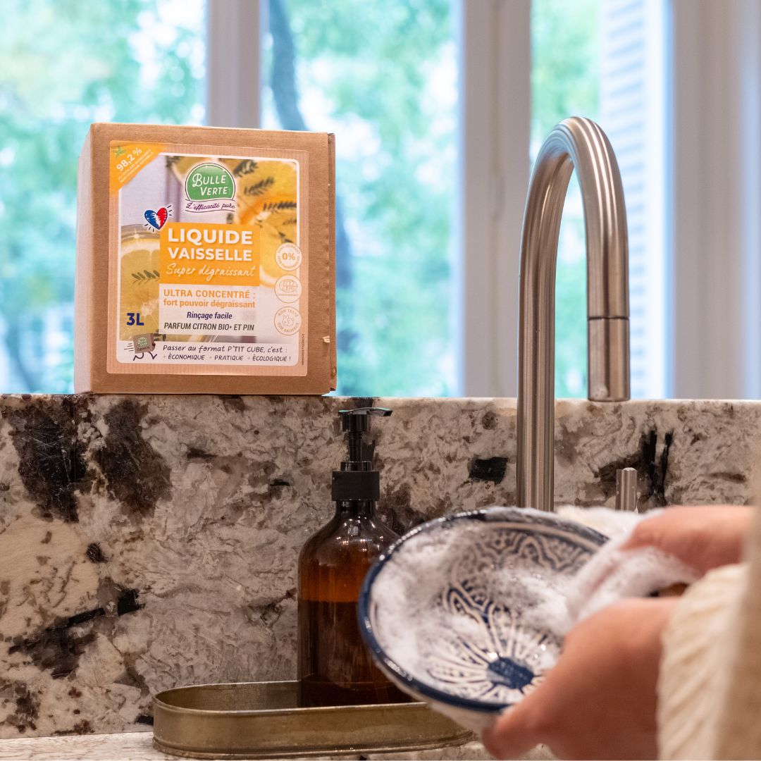 Liquide vaisselle super dégraissant - Pin citron