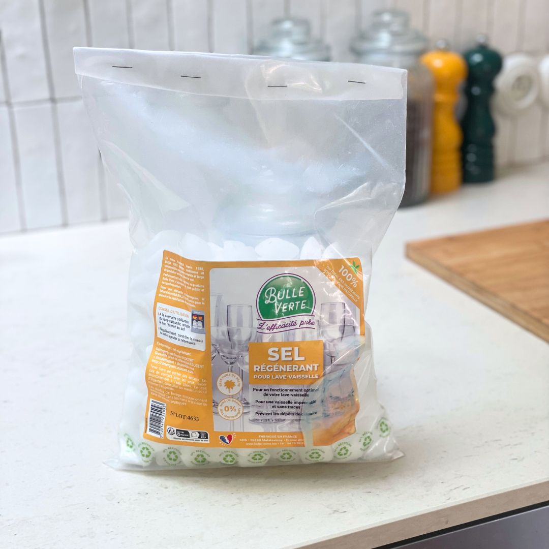 Sel régénérant naturel lave-vaisselle