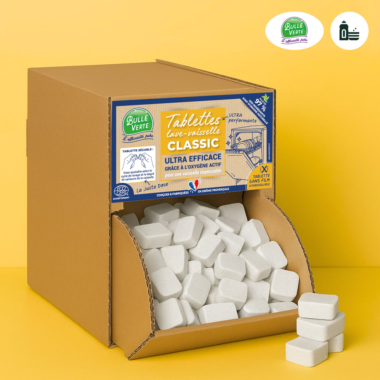 Tablettes lave-vaisselle classiques