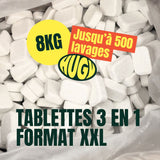 Tablettes lave-vaisselle 3en1