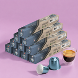 Capsules compatibles Nespresso® - Décaféiné - Intensité 6