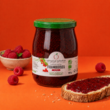 Confiture extra framboises - Bio