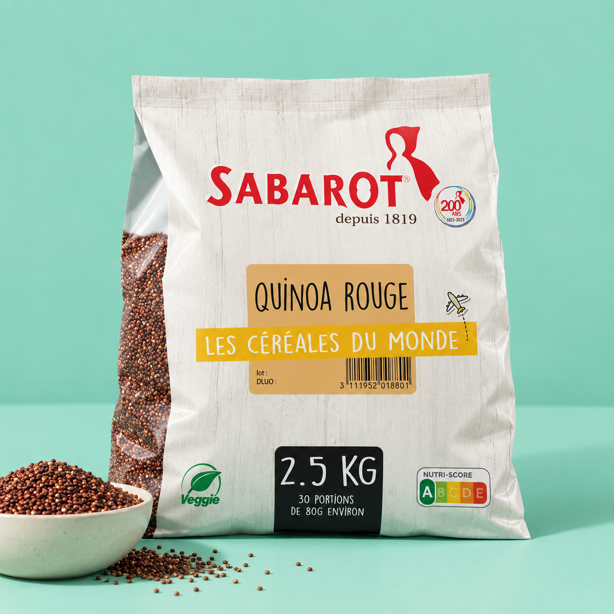 Quinoa rouge