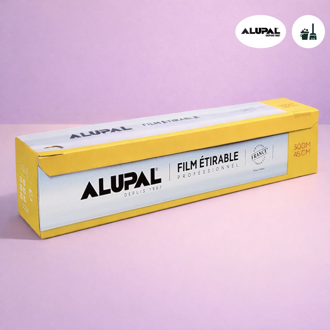 Film étirable cutter-zip - 45 cm x 300 m