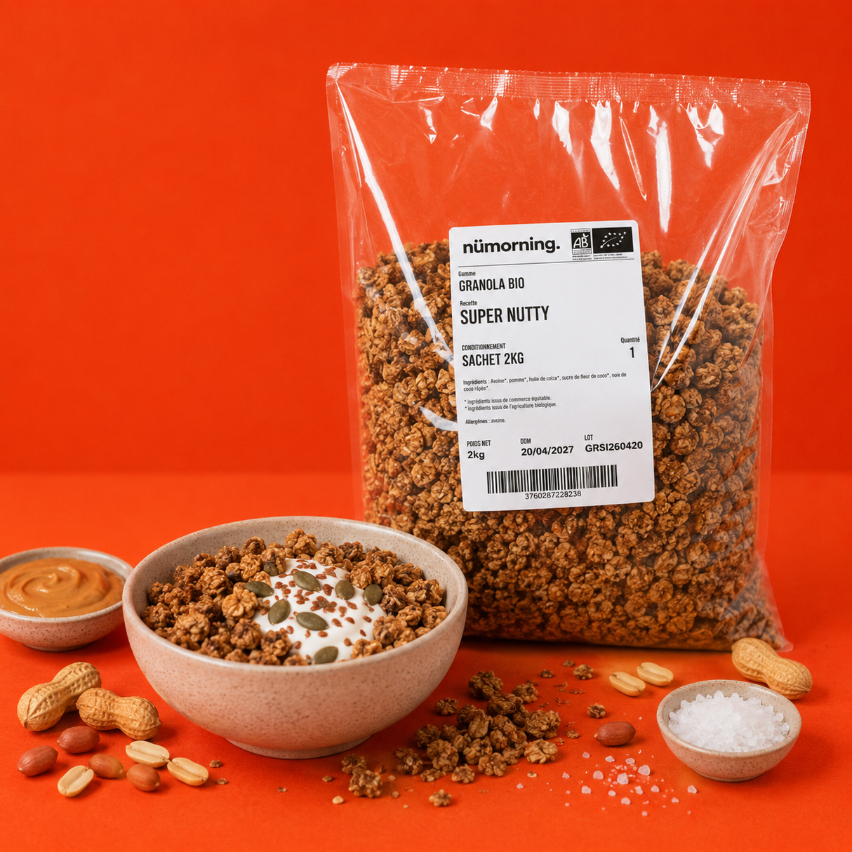Granola - Super nutty - Bio