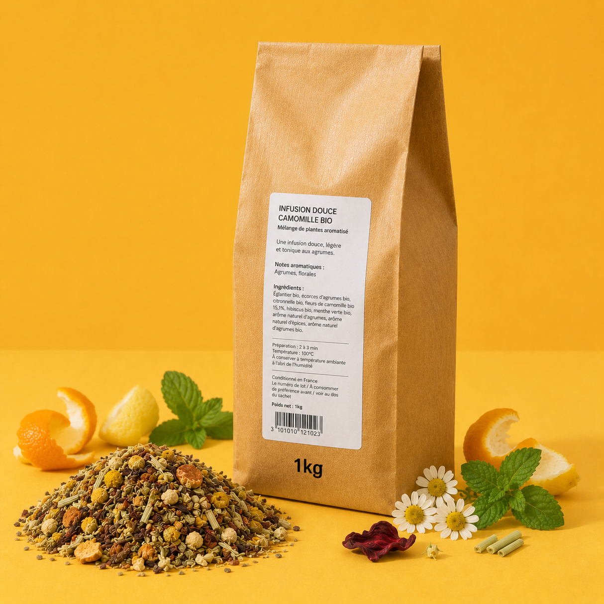 Infusion Douce Camomille Bio