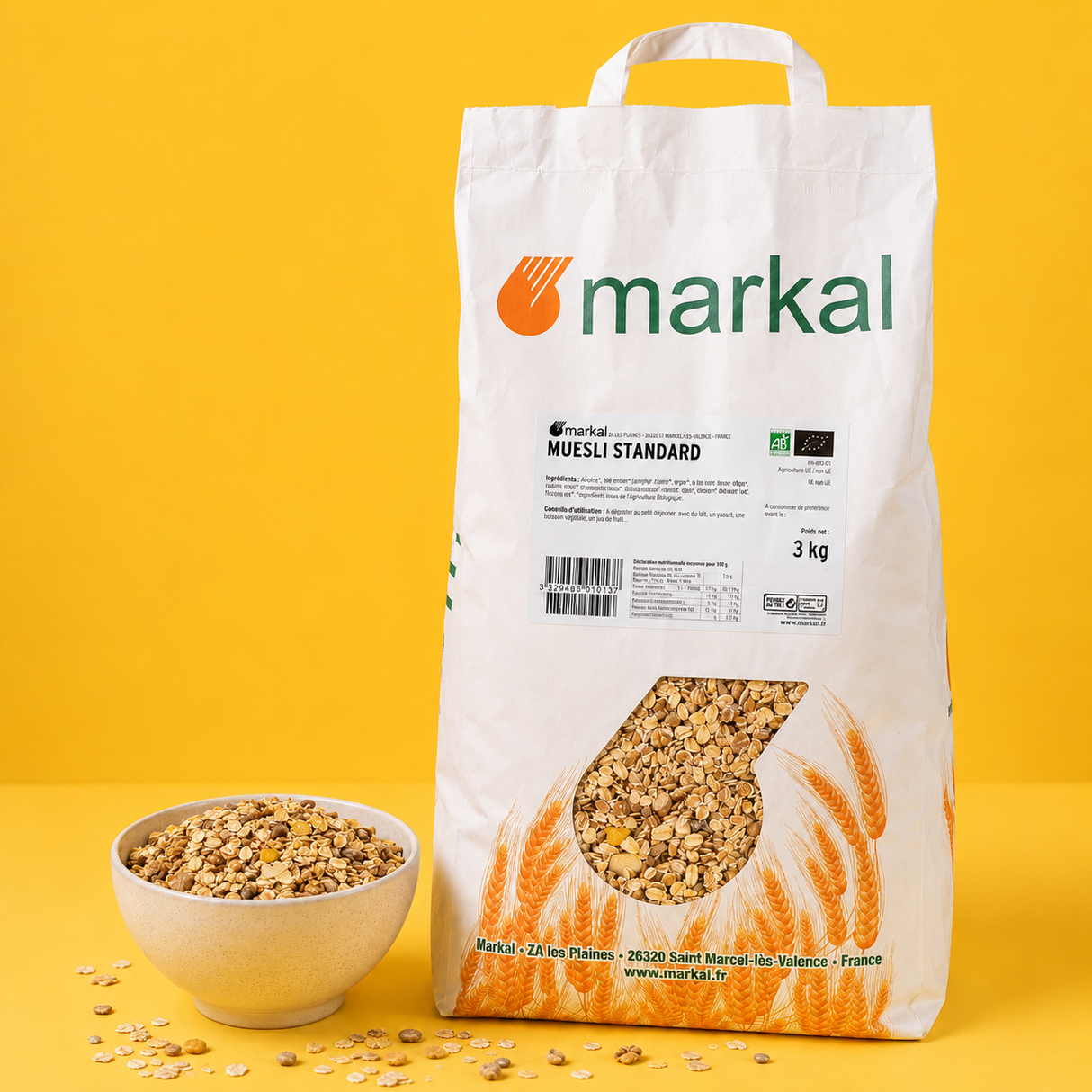 Muesli gourmand - Bio