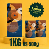 Café Italian Roast - grains