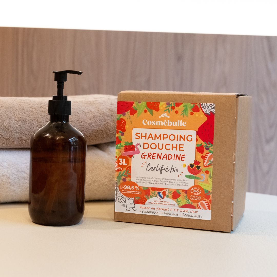 Gel douche & shampoing 2en1 - Grenadine