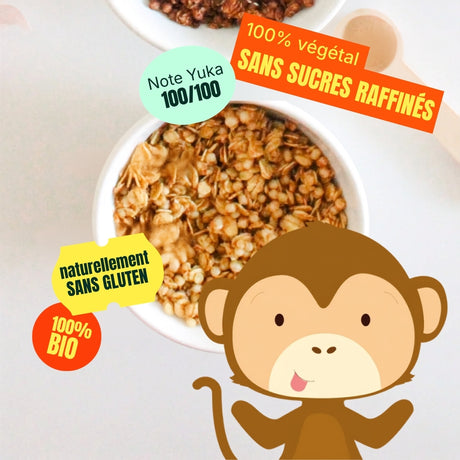 Mon petit granola - Beurre de cacahuète - Bio