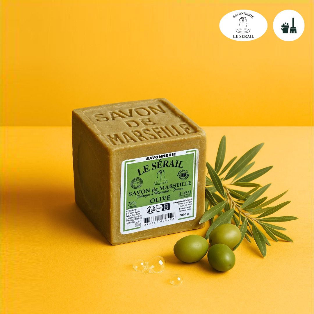 Cube de savon de Marseille solide
