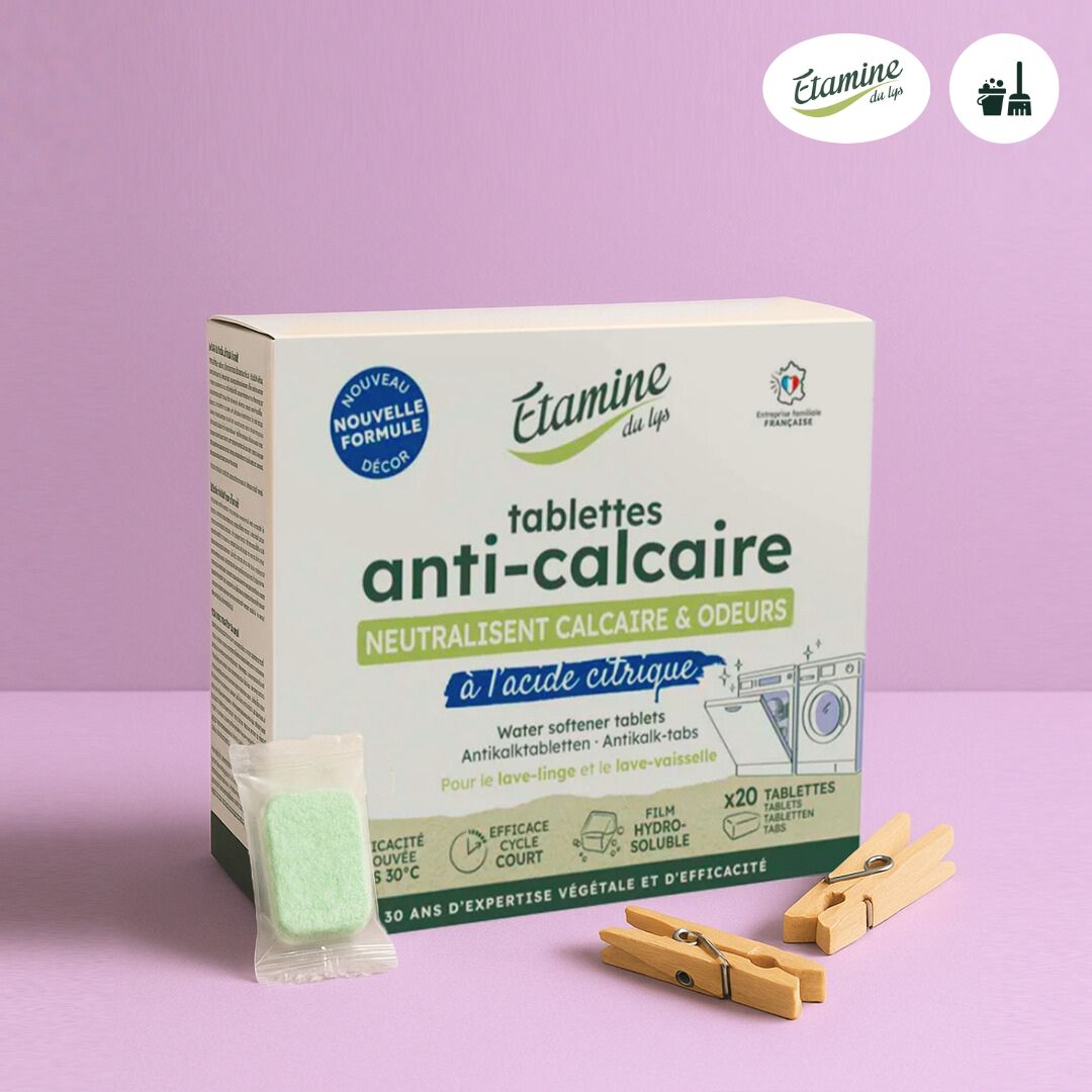 Tablettes anti-calcaire