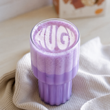Ube latte